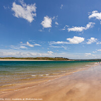 Buy canvas prints of Cornish Beach Heaven by Bruce Little