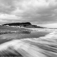 Buy canvas prints of Sidmouth Swoosh by Bruce Little