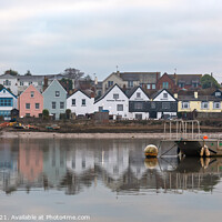 Buy canvas prints of Topsham Reflections by Bruce Little