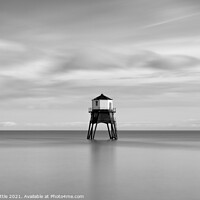 Buy canvas prints of Longer Exposure at Dovercourt Low Lighthouse by Bruce Little