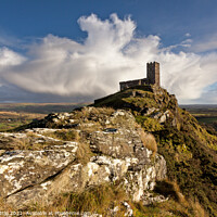 Buy canvas prints of Majestic Brentor Church on Dartmoor by Bruce Little