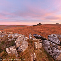 Buy canvas prints of North from Littaford Tor by Bruce Little