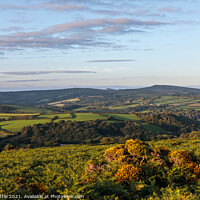 Buy canvas prints of Rural Dartmoor View by Bruce Little