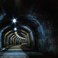 Buy canvas prints of Railway Tunnel at Monsal Head by Joy Newbould