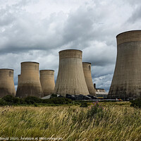 Buy canvas prints of Cooling Towers - Ratcliffe on Soar Power Station  by Joy Newbould
