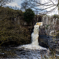 Buy canvas prints of High Force Waterfall - Teesdale by Joy Newbould
