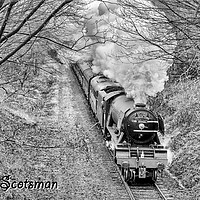 Buy canvas prints of The Flying Scotsman by Stephen Gough
