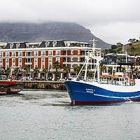 Buy canvas prints of Waterfront Harbour Cape Town by Karl Daniels