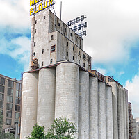 Buy canvas prints of Minneapolis Washburn Mill by Jim Hughes