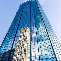Buy canvas prints of Foshay Tower and AT&T Tower by Jim Hughes