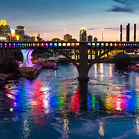 Buy canvas prints of Minneapolis Celebrates Gay Marriage by Jim Hughes