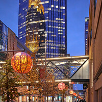 Buy canvas prints of Nicollet Mall Late In The Day by Jim Hughes