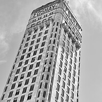 Buy canvas prints of Foshay Tower, Minneapolis by Jim Hughes