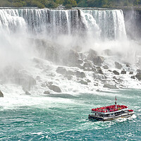 Buy canvas prints of American Falls, Niagara by Jim Hughes