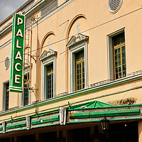 Buy canvas prints of The Palace Theater in Hilo, Hawaii by Jim Hughes