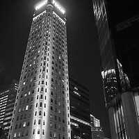 Buy canvas prints of Foshay Tower, Minneapolis, at night by Jim Hughes