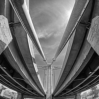 Buy canvas prints of Hennepin Ave Bridge, South End by Jim Hughes
