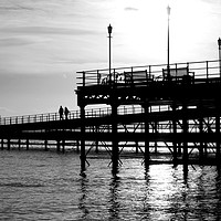 Buy canvas prints of Southend On Sea Pier by Zuzer Cofie