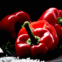Buy canvas prints of Red Pepper Still life by Tanja Riedel