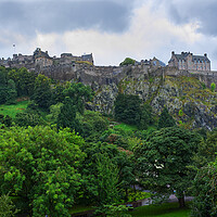 Buy canvas prints of Edinburgh Castle by Tony Bishop