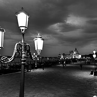Buy canvas prints of Night time in Venice by Tony Bishop
