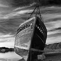 Buy canvas prints of Old Boat of Caol by Tony Bishop