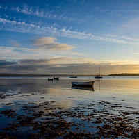 Buy canvas prints of Findhorn Bay Sunset             by Tony Bishop