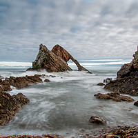 Buy canvas prints of Bow Fiddle Rock by Tony Bishop