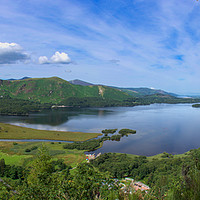 Buy canvas prints of Surprise View of Derwent Water by Robin Purser