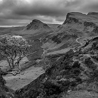Buy canvas prints of View from the Quiraing, Meall na Suiramach by Robin Purser