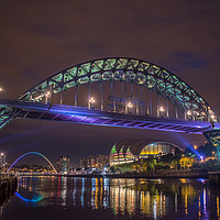 Buy canvas prints of The Tyne Bridge, Newcastle Gateshead by Robin Purser