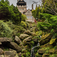 Buy canvas prints of Moody Cragside by Robin Purser