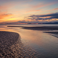 Buy canvas prints of Fire Over The Firth by Fiona Smith