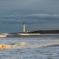 Buy canvas prints of Scurdie Ness Lighthouse Montrose by Joe Dailly