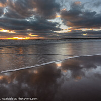 Buy canvas prints of Sunrise from Lunanbay Beach by Joe Dailly