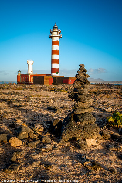  El Faro de Tostón Lighthouse Picture Board by Joe Dailly