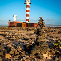 Buy canvas prints of  El Faro de Tostón Lighthouse by Joe Dailly