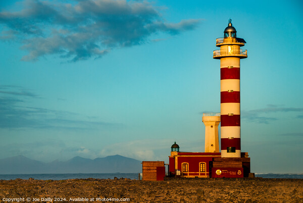  El Faro de Tostón Lighthouse  Picture Board by Joe Dailly
