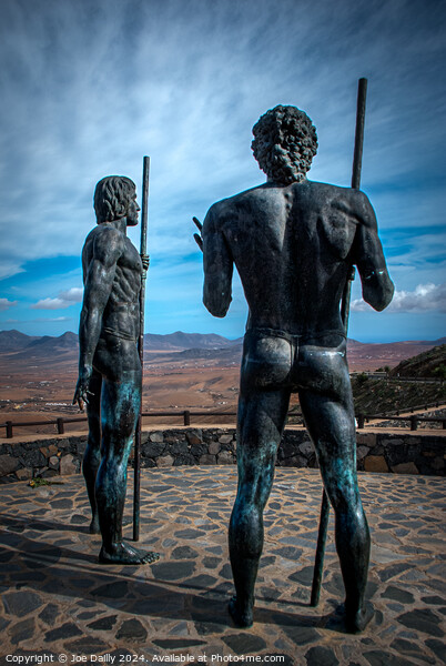 Fuertaventura Statues Guise and Ayose Picture Board by Joe Dailly