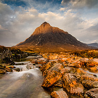 Buy canvas prints of Majestic Buachaille Etive Mor by Joe Dailly