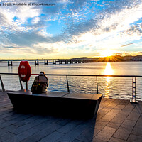 Buy canvas prints of The River Tay and Tay Road bridge from Dundee's V& by Joe Dailly