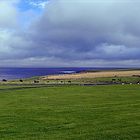 Buy canvas prints of View of the Pentland Firth from the Castle of Mey by Rhonda Surman