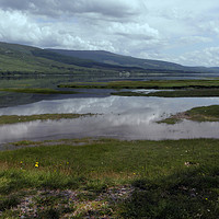 Buy canvas prints of Cloud Reflections on Loch Eil by Rhonda Surman