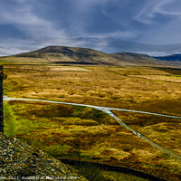 Buy canvas prints of Ingleborough Peak and the Ribblehead Valley by Colin Green