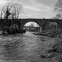 Buy canvas prints of Devil's Bridge, Kirkby Lonsdale by Colin Green