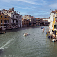 Buy canvas prints of The Grand Canal by Colin Green