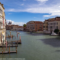 Buy canvas prints of The Grand Canal, Venice by Colin Green