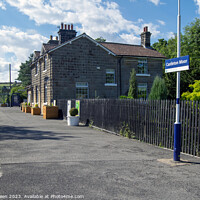 Buy canvas prints of Castleton Moor Railway Station by Colin Green