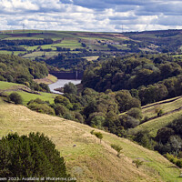 Buy canvas prints of The Ryburn Valley by Colin Green