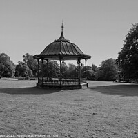 Buy canvas prints of Bandstand at People's Park, Halifax by Colin Green